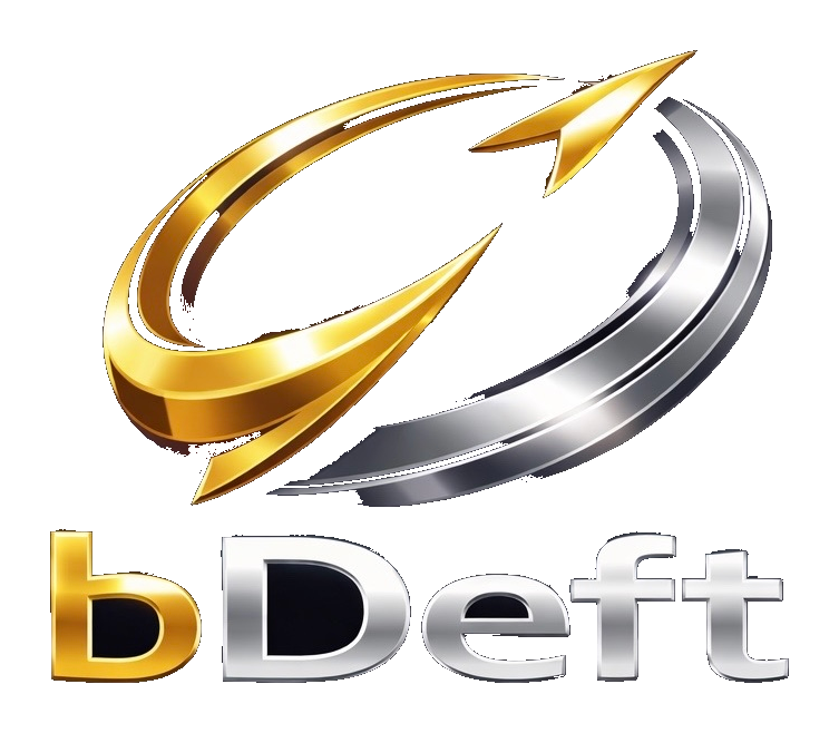 bDeft logo — a gold and silver emblem above the bDeft wordmark